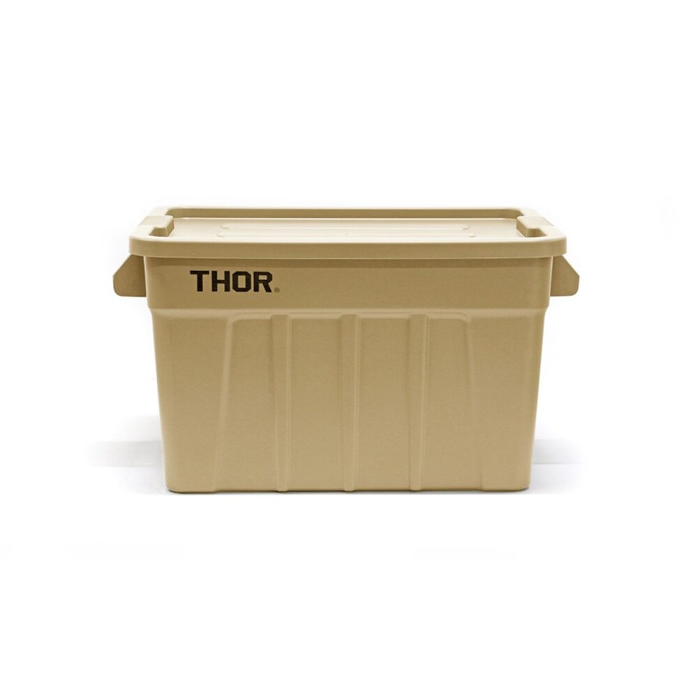 THOR 　Large Totes With Lid 　75L / Coyote