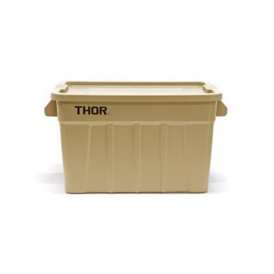 THOR 　Large Totes With Lid 　75L / Coyote