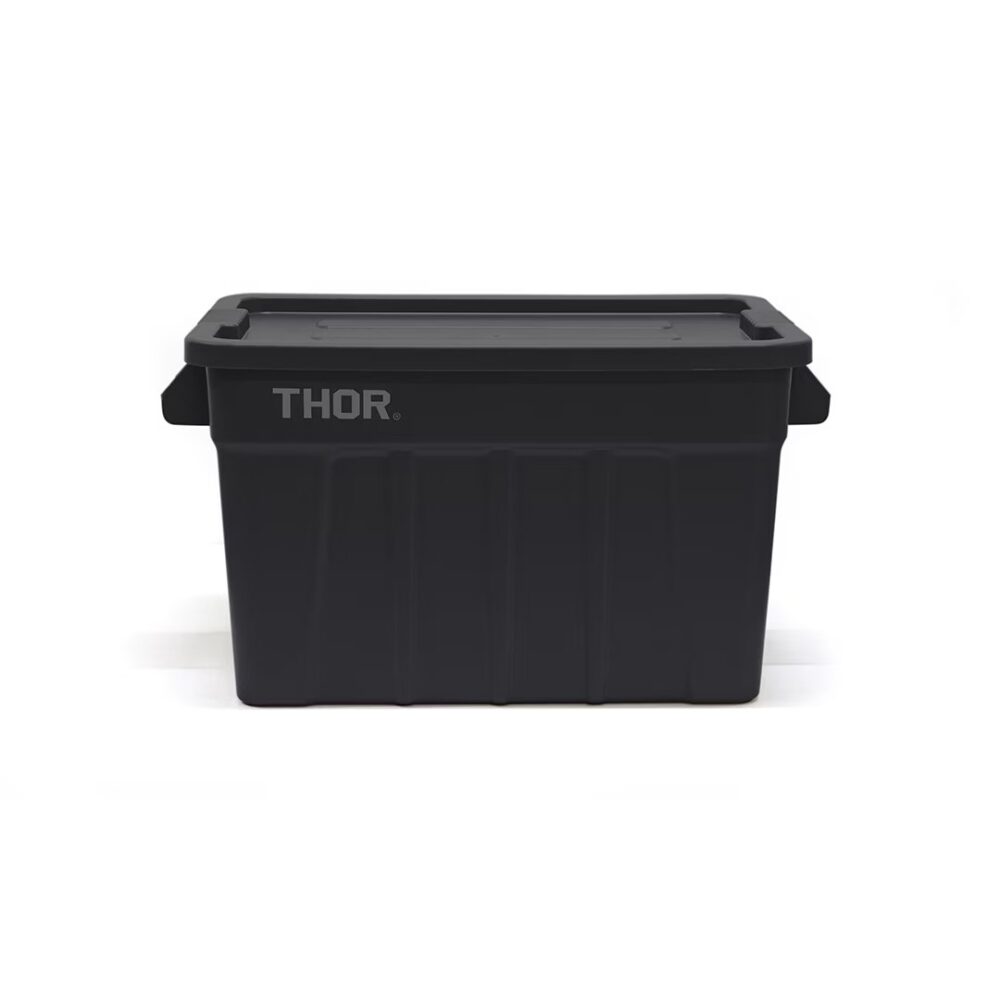 THOR  Large Totes With Lid  75L / Black