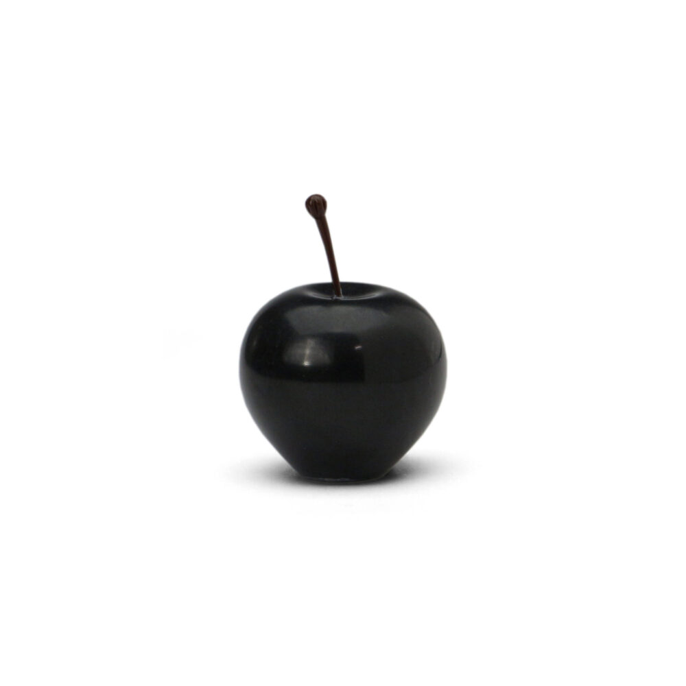 Marble Apple “Black / Small”