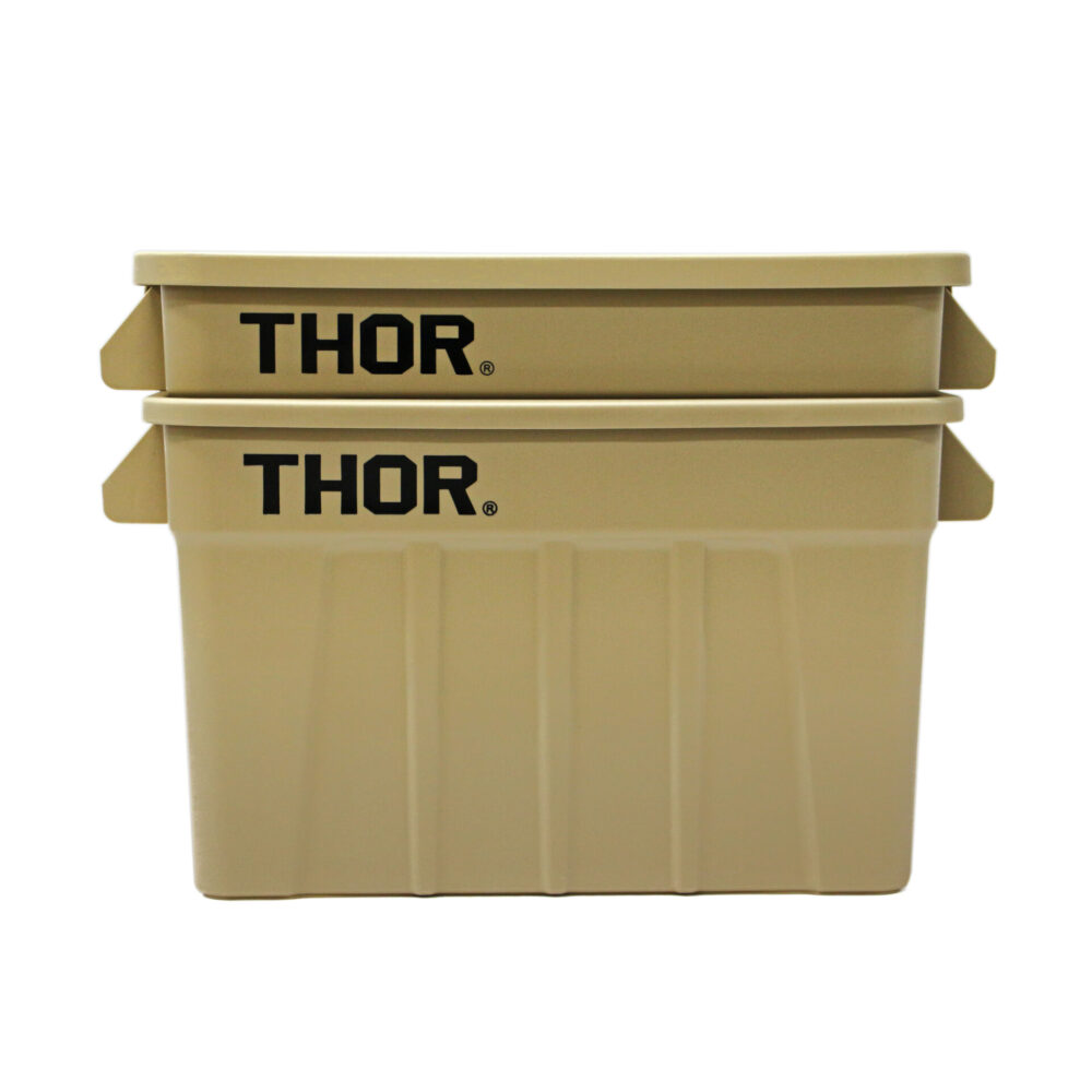 Thor Large Totes With Lid “75L / Coyote”
