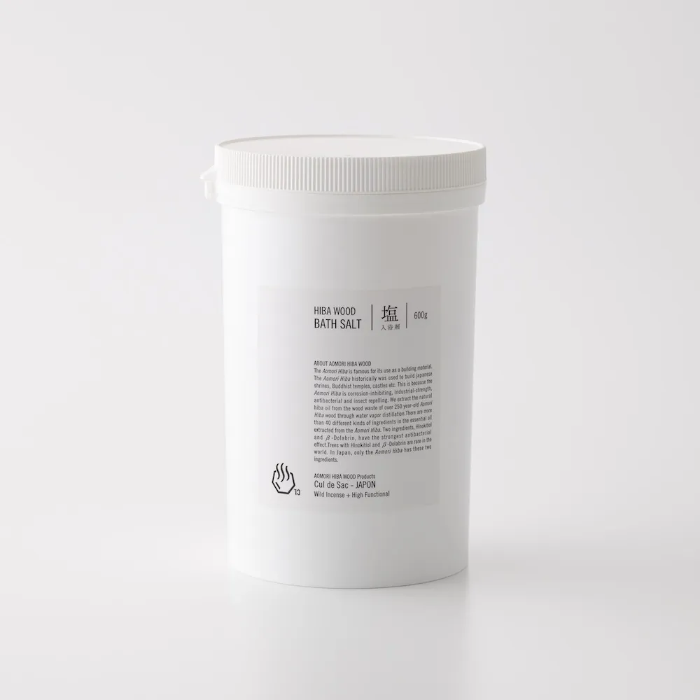 塩風呂/ HIBA WOOD BATH SALT