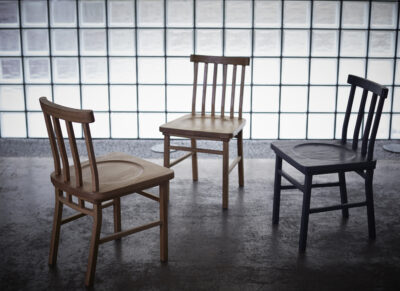 SIEVE merge dining chair（6本背）