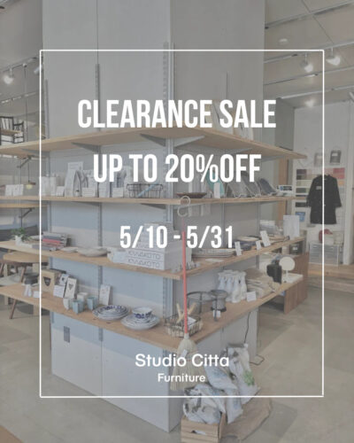 CLEARANCE SALEのお知らせ
