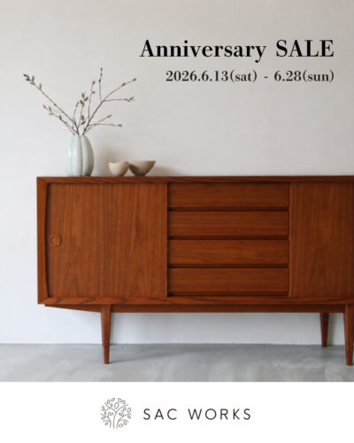 SAC WORKS 周年SALE